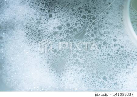 abstract foam dishwashing liquid texture background abstract foam dishwashing liquid texture background 141089337