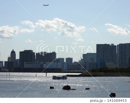 お台場からの都心風景 お台場からの都心風景 141089453