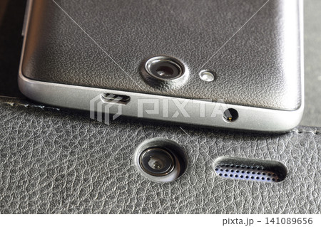 Cellphone Digital Camera. Smartphone Camera Lens Closeup Cellphone Digital Camera. Smartphone Camera Lens Closeup 141089656