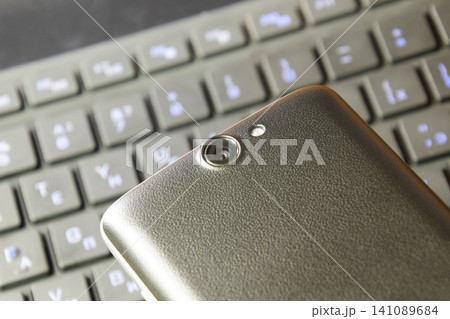 Cellphone Digital Camera. Smartphone Camera Lens Closeup Cellphone Digital Camera. Smartphone Camera Lens Closeup 141089684