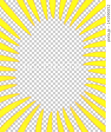 Hand-drawn style frame material with speed lines (transparent PNG / pop/manga style) Hand-drawn style frame material with speed lines (transparent PNG / pop/manga style) 141090852