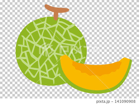 Cute melon illustration Cute melon illustration 141090908