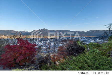 越前大野城から市街地を望む 越前大野城から市街地を望む 141095216