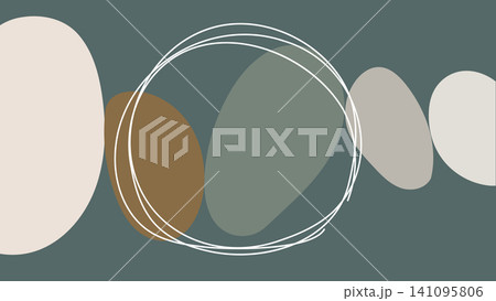 Beige Modern Composition Background 141095806