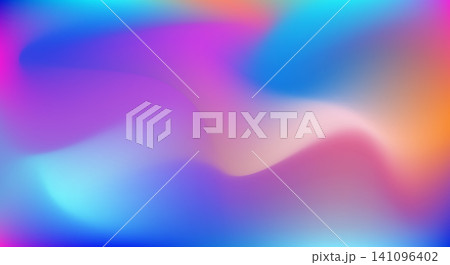 UV Color Wavy Gradient Background 141096402