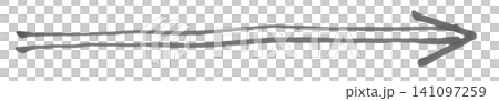 Arrow drawn with a softly colored marker (5) Arrow drawn with a softly colored marker (5) 141097259