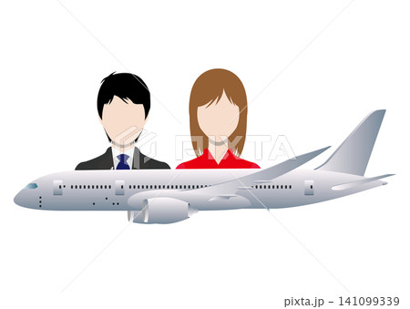 飛行機と人 飛行機と人 141099339