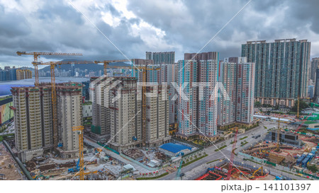 Hong Kong. July 5 2026 Kai Tak Redevelopment Skyline Hong Kong. July 5 2026 Kai Tak Redevelopment Skyline 141101397