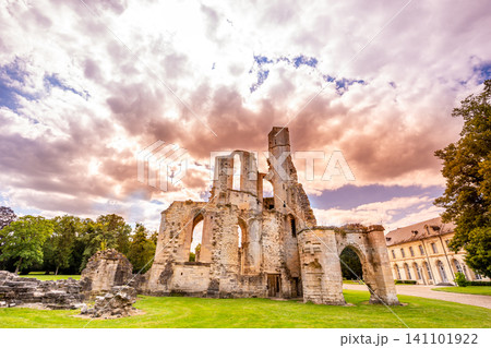 ruins of Chaalis abbey, Chaalis, France 141101922