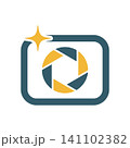 Modern Camera Logo Illustration 141102382