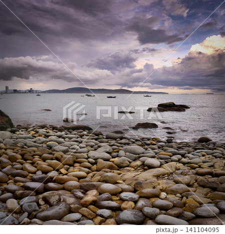 Queens Beach Quy Nhon Vietnam Panorama Queens Beach Quy Nhon Vietnam Panorama 141104095