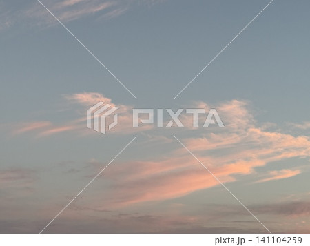 美しい夕焼け雲 美しい夕焼け雲 141104259
