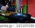 full recipe Complete process of cooking crispy fried crucian carp from cleaning and seasoning to golden frying in nonstick pan creating traditional homemade fish recipe close up food video 141105586