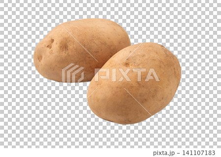 Two cutout PNG images of Baron potatoes. Two cutout PNG images of Baron potatoes. 141107183