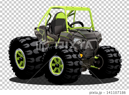 Vector Cartoon Buggy Vector Cartoon Buggy 141107186