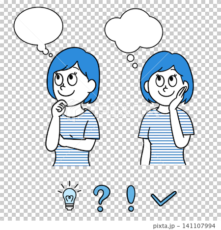 Women's thoughts and worries Women's thoughts and worries 141107994