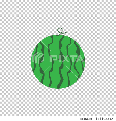 Vector illustration of simple watermelon Vector illustration of simple watermelon 141108342