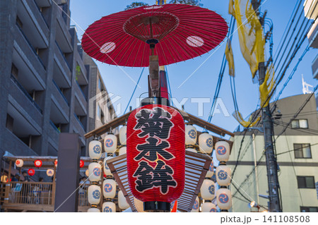 夏の京都 祇園祭 菊水鉾 夏の京都 祇園祭 菊水鉾 141108508