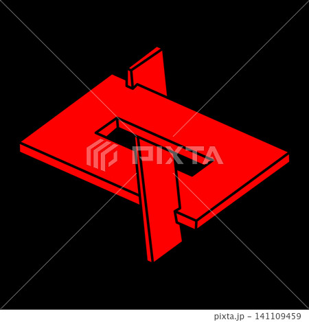 Impossible shapes. Optical illusion. Sacred geometry figure. Abstract eternal geometric objects. Impossible endless outline. Optical art. Impossible geometry shape on a black background. Logo. Impossible shapes. Optical illusion. Sacred geometry figure. Abstract eternal geometric objects. Impossible endless outline. Optical art. Impossible geometry shape on a black background. Logo. 141109459