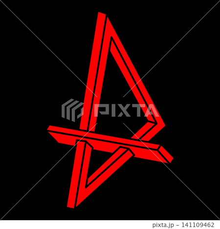 Impossible shapes. Logo. Sacred geometry figures. Optical illusion. Abstract eternal geometric objects. Impossible endless outline. Optical art. Impossible geometry shape on a black background. Impossible shapes. Logo. Sacred geometry figures. Optical illusion. Abstract eternal geometric objects. Impossible endless outline. Optical art. Impossible geometry shape on a black background. 141109462