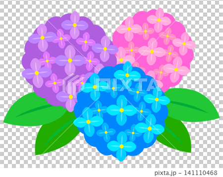 繡球花插圖材料 4 141110468