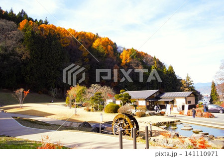 諏訪大社上社前宮・水眼の広場|長野県茅野市 諏訪大社上社前宮・水眼の広場|長野県茅野市 141110971