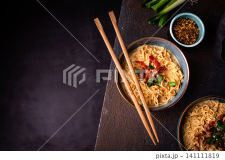 Korean trendy spicy carbonara ramen 141111819