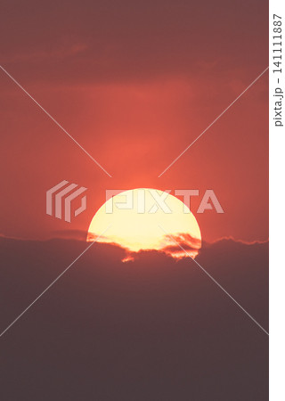 Abstract shot of a vibrant sunset Abstract shot of a vibrant sunset 141111887