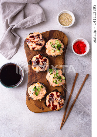 Trendy sushi muffin or cupcake Trendy sushi muffin or cupcake 141112895