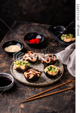 Trendy sushi muffin or cupcake Trendy sushi muffin or cupcake 141112955