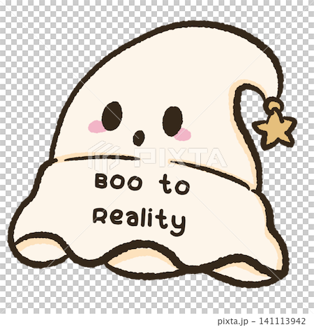 Cute Sleepy Ghost With Boo To Reality Quote Kawaii Halloween Book Lover Cozy Reading Autumn Ghost Character Illustration Cute Sleepy Ghost With Boo To Reality Quote Kawaii Halloween Book Lover Cozy Reading Autumn Ghost Character Illustration 141113942