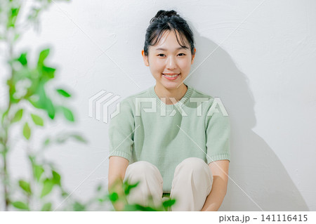 若い女性のポートレート 若い女性のポートレート 141116415