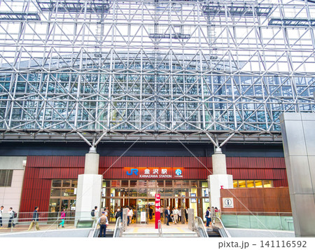 金沢駅 ※一部ソフトフォーカス 金沢駅 ※一部ソフトフォーカス 141116592
