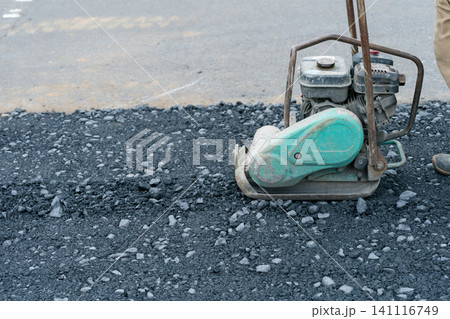 道路の舗装工事 141116749