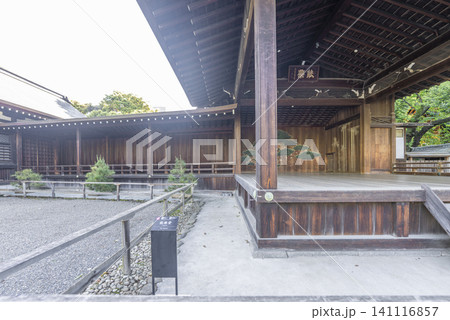 靖国神社の能楽堂 靖国神社の能楽堂 141116857
