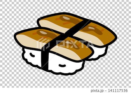 Conger eel sushi Conger eel sushi 141117536
