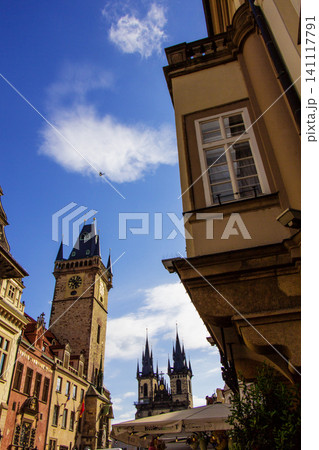 Street Scene, Prague, Czech Republic 141117791