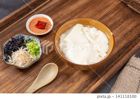 savory Doufunao, Northern Chinese Silken Tofu Breakfast savory Doufunao, Northern Chinese Silken Tofu Breakfast 141118100