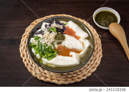 savory Doufunao, Northern Chinese Silken Tofu Breakfast savory Doufunao, Northern Chinese Silken Tofu Breakfast 141118106