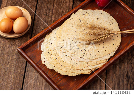 chinese Crispy Sesame Mini Flatbreads Traditional Snack chinese Crispy Sesame Mini Flatbreads Traditional Snack 141118432