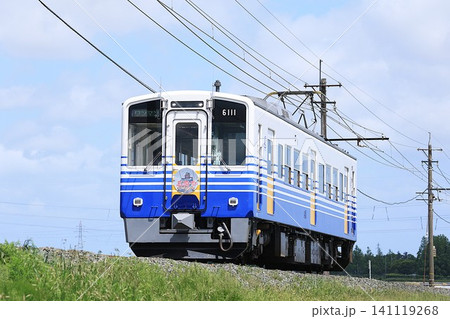 【えちぜん鉄道】MC6101形（三国芦原線：鷲塚針原〜中角） 141119268