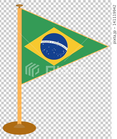 Brazil Flag Icons and Pennants Set for Independence Day and Sports Events Brazil Flag Icons and Pennants Set for Independence Day and Sports Events 141119942