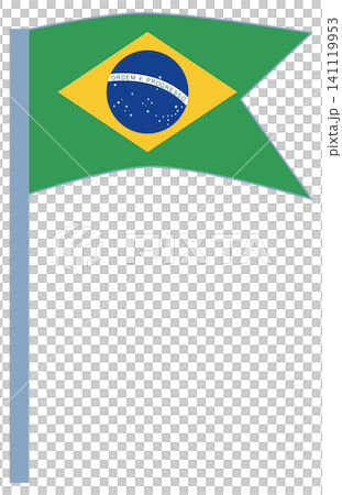 Brazil Flag Icons and Pennants Set for Independence Day and Sports Events Brazil Flag Icons and Pennants Set for Independence Day and Sports Events 141119953