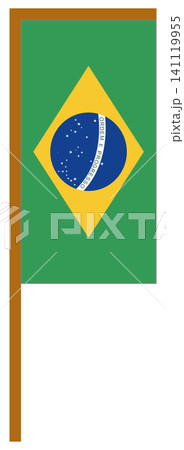 Brazil Flag Icons and Pennants Set for Independence Day and Sports Events Brazil Flag Icons and Pennants Set for Independence Day and Sports Events 141119955