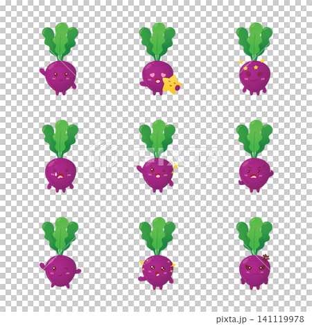 Expressive Yellow Bell Pepper Character Set Expressive Yellow Bell Pepper Character Set 141119978