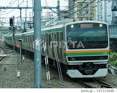 湘南新宿ライン E231系 武蔵小杉駅 141121686