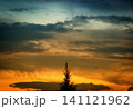 Evening sky at sunset 141121962