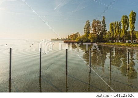 Shoreline on Lake Constance, Germany Shoreline on Lake Constance, Germany 141122626
