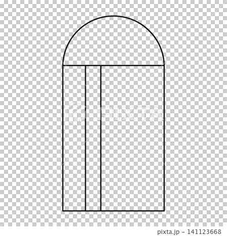 消しゴムのイラスト素材、線画、アイコン 141123668