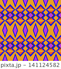 Vibrant Ethnic Geometric Tribal Seamless Pattern Background 141124582